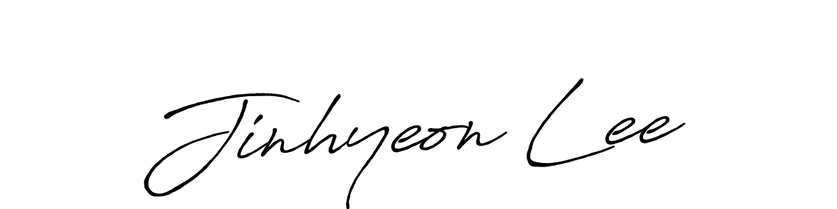 You should practise on your own different ways (Antro_Vectra_Bolder) to write your name (Jinhyeon Lee) in signature. don't let someone else do it for you. Jinhyeon Lee signature style 7 images and pictures png