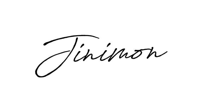 Make a beautiful signature design for name Jinimon. Use this online signature maker to create a handwritten signature for free. Jinimon signature style 7 images and pictures png