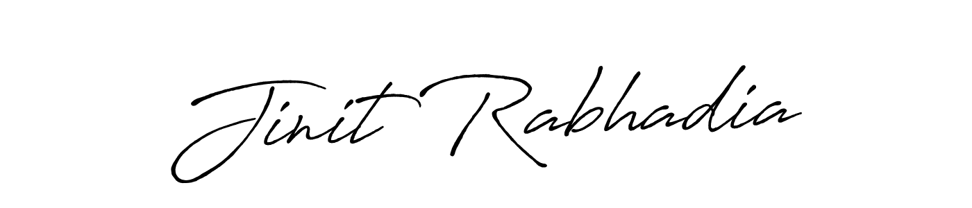 Similarly Antro_Vectra_Bolder is the best handwritten signature design. Signature creator online .You can use it as an online autograph creator for name Jinit Rabhadia. Jinit Rabhadia signature style 7 images and pictures png