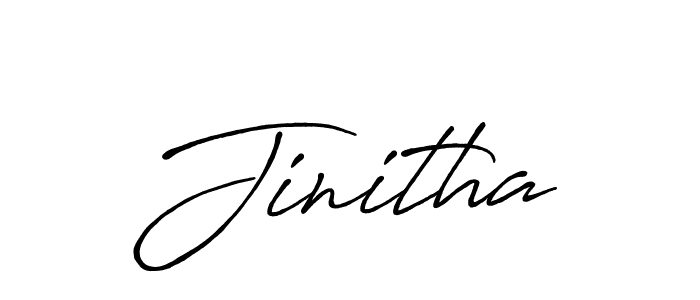 Similarly Antro_Vectra_Bolder is the best handwritten signature design. Signature creator online .You can use it as an online autograph creator for name Jinitha. Jinitha signature style 7 images and pictures png