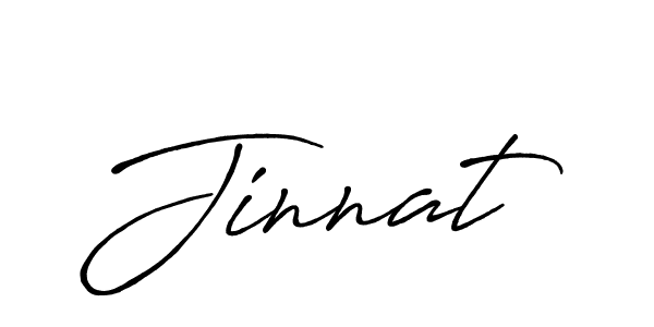 You should practise on your own different ways (Antro_Vectra_Bolder) to write your name (Jinnat) in signature. don't let someone else do it for you. Jinnat signature style 7 images and pictures png