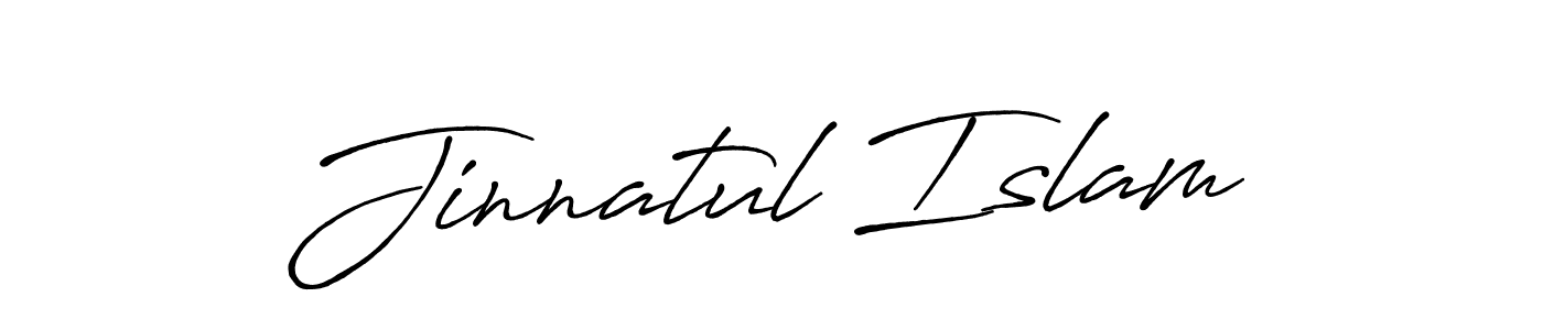 Antro_Vectra_Bolder is a professional signature style that is perfect for those who want to add a touch of class to their signature. It is also a great choice for those who want to make their signature more unique. Get Jinnatul Islam name to fancy signature for free. Jinnatul Islam signature style 7 images and pictures png