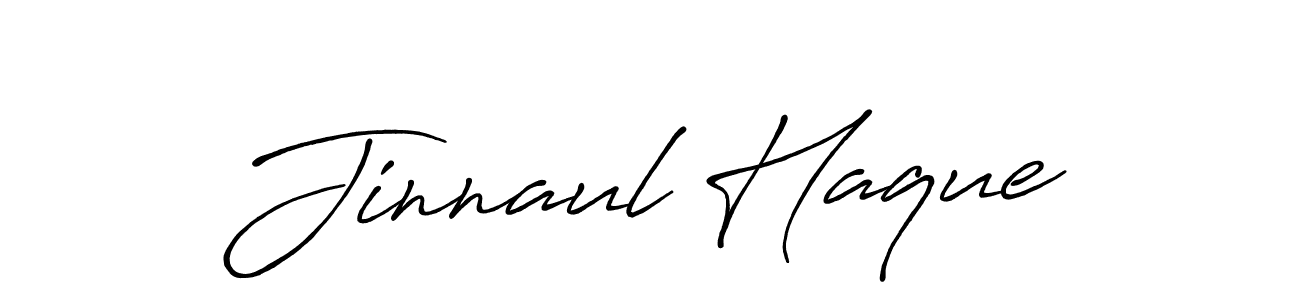 The best way (Antro_Vectra_Bolder) to make a short signature is to pick only two or three words in your name. The name Jinnaul Haque include a total of six letters. For converting this name. Jinnaul Haque signature style 7 images and pictures png