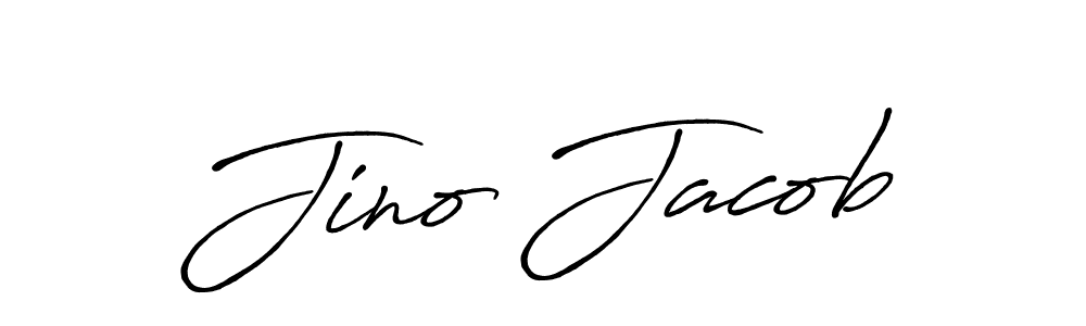 You can use this online signature creator to create a handwritten signature for the name Jino Jacob. This is the best online autograph maker. Jino Jacob signature style 7 images and pictures png