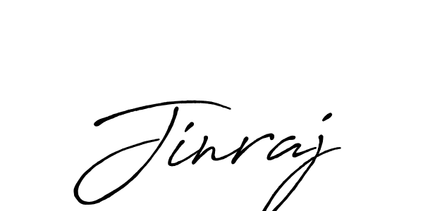 How to make Jinraj signature? Antro_Vectra_Bolder is a professional autograph style. Create handwritten signature for Jinraj name. Jinraj signature style 7 images and pictures png