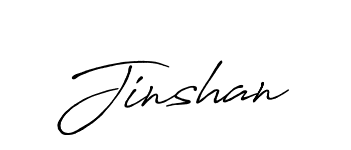 Also we have Jinshan name is the best signature style. Create professional handwritten signature collection using Antro_Vectra_Bolder autograph style. Jinshan signature style 7 images and pictures png
