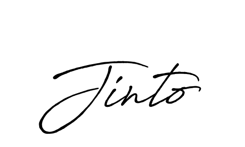 It looks lik you need a new signature style for name Jinto. Design unique handwritten (Antro_Vectra_Bolder) signature with our free signature maker in just a few clicks. Jinto signature style 7 images and pictures png