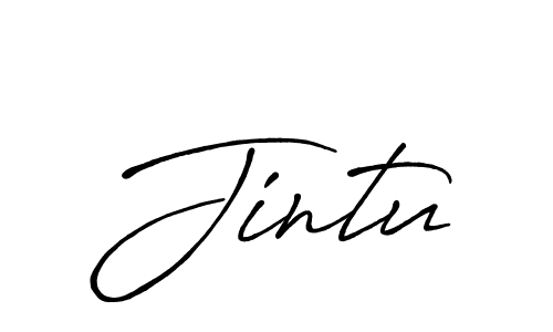 Here are the top 10 professional signature styles for the name Jintu. These are the best autograph styles you can use for your name. Jintu signature style 7 images and pictures png