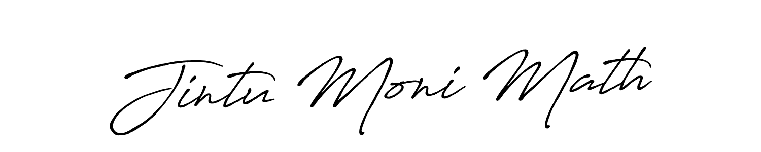 Make a short Jintu Moni Math signature style. Manage your documents anywhere anytime using Antro_Vectra_Bolder. Create and add eSignatures, submit forms, share and send files easily. Jintu Moni Math signature style 7 images and pictures png