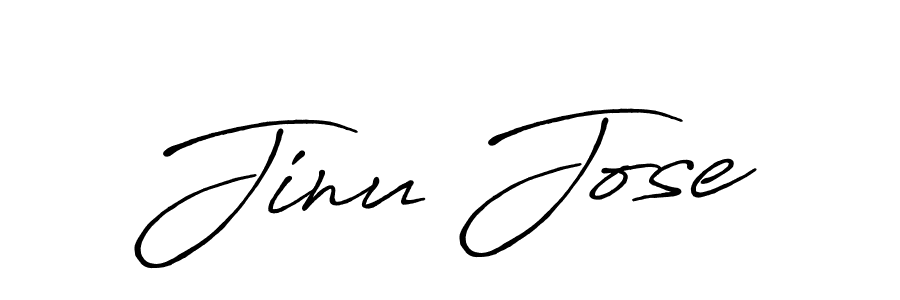 Make a beautiful signature design for name Jinu Jose. Use this online signature maker to create a handwritten signature for free. Jinu Jose signature style 7 images and pictures png