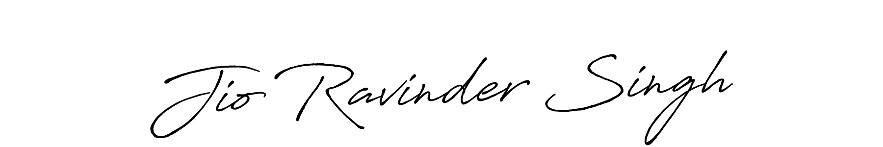 Use a signature maker to create a handwritten signature online. With this signature software, you can design (Antro_Vectra_Bolder) your own signature for name Jio Ravinder Singh. Jio Ravinder Singh signature style 7 images and pictures png