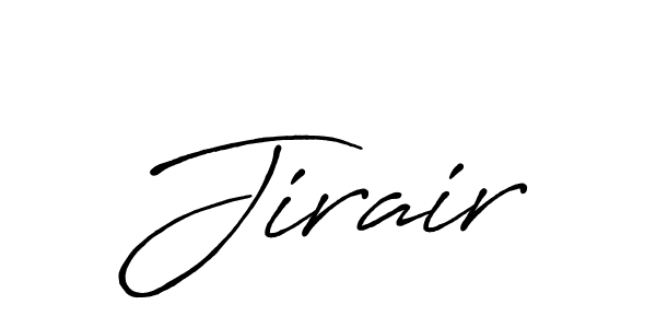 Jirair stylish signature style. Best Handwritten Sign (Antro_Vectra_Bolder) for my name. Handwritten Signature Collection Ideas for my name Jirair. Jirair signature style 7 images and pictures png