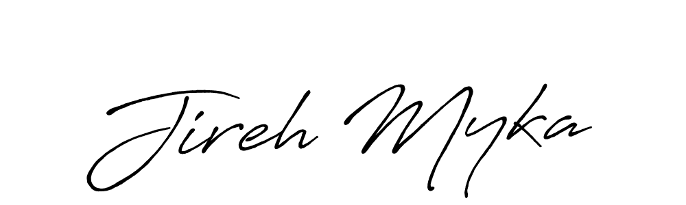 Make a short Jireh Myka signature style. Manage your documents anywhere anytime using Antro_Vectra_Bolder. Create and add eSignatures, submit forms, share and send files easily. Jireh Myka signature style 7 images and pictures png