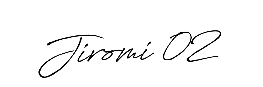 Make a beautiful signature design for name Jiromi 02. Use this online signature maker to create a handwritten signature for free. Jiromi 02 signature style 7 images and pictures png