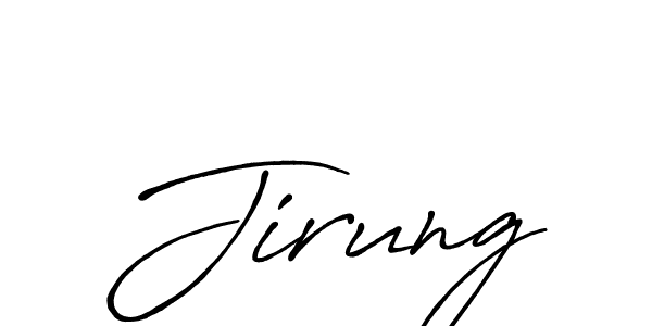 Once you've used our free online signature maker to create your best signature Antro_Vectra_Bolder style, it's time to enjoy all of the benefits that Jirung name signing documents. Jirung signature style 7 images and pictures png