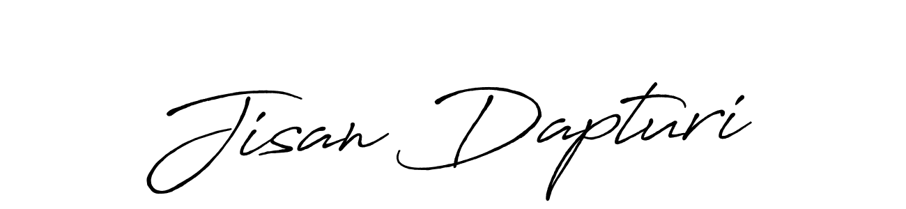 if you are searching for the best signature style for your name Jisan Dapturi. so please give up your signature search. here we have designed multiple signature styles  using Antro_Vectra_Bolder. Jisan Dapturi signature style 7 images and pictures png