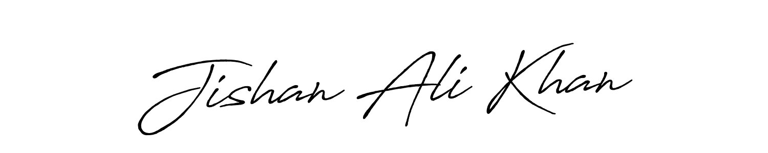 It looks lik you need a new signature style for name Jishan Ali Khan. Design unique handwritten (Antro_Vectra_Bolder) signature with our free signature maker in just a few clicks. Jishan Ali Khan signature style 7 images and pictures png