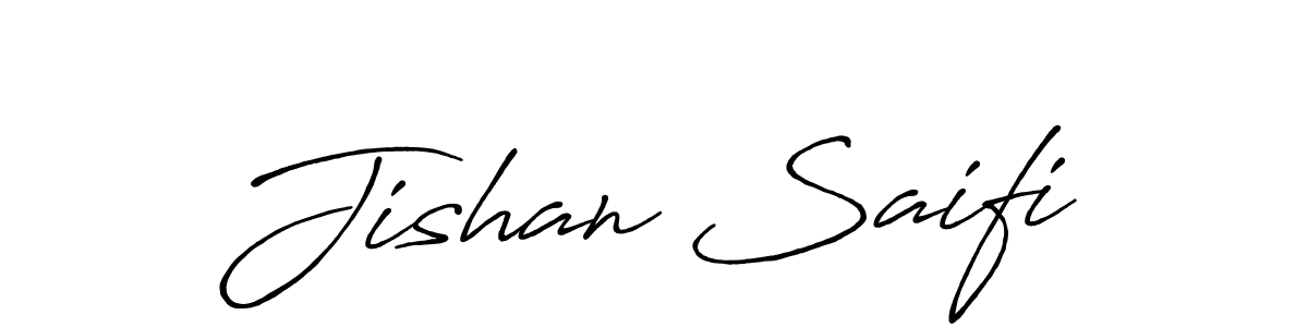 This is the best signature style for the Jishan Saifi name. Also you like these signature font (Antro_Vectra_Bolder). Mix name signature. Jishan Saifi signature style 7 images and pictures png