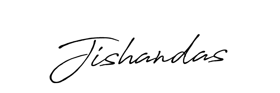 Create a beautiful signature design for name Jishandas. With this signature (Antro_Vectra_Bolder) fonts, you can make a handwritten signature for free. Jishandas signature style 7 images and pictures png
