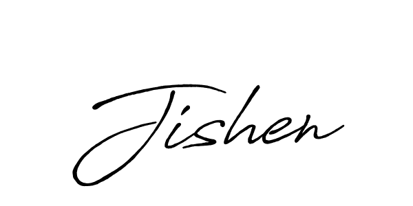 You should practise on your own different ways (Antro_Vectra_Bolder) to write your name (Jishen) in signature. don't let someone else do it for you. Jishen signature style 7 images and pictures png