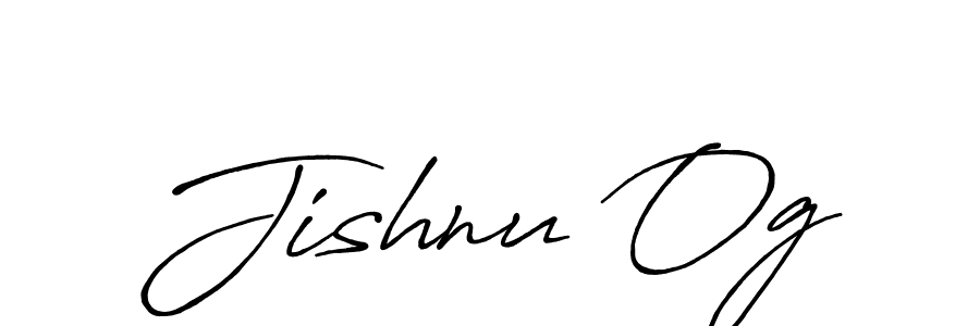 You can use this online signature creator to create a handwritten signature for the name Jishnu Og. This is the best online autograph maker. Jishnu Og signature style 7 images and pictures png