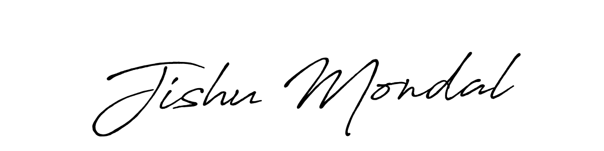 Make a beautiful signature design for name Jishu Mondal. Use this online signature maker to create a handwritten signature for free. Jishu Mondal signature style 7 images and pictures png