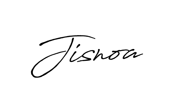 Design your own signature with our free online signature maker. With this signature software, you can create a handwritten (Antro_Vectra_Bolder) signature for name Jisnoa. Jisnoa signature style 7 images and pictures png