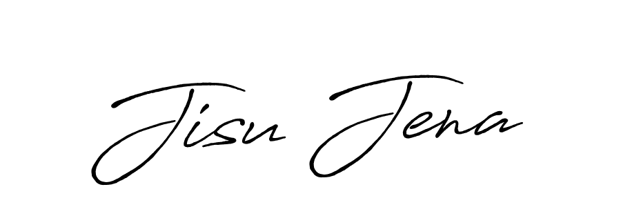 How to make Jisu Jena signature? Antro_Vectra_Bolder is a professional autograph style. Create handwritten signature for Jisu Jena name. Jisu Jena signature style 7 images and pictures png