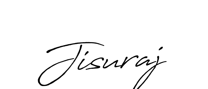 Make a beautiful signature design for name Jisuraj. With this signature (Antro_Vectra_Bolder) style, you can create a handwritten signature for free. Jisuraj signature style 7 images and pictures png