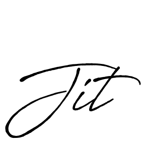 if you are searching for the best signature style for your name Jit. so please give up your signature search. here we have designed multiple signature styles  using Antro_Vectra_Bolder. Jit signature style 7 images and pictures png