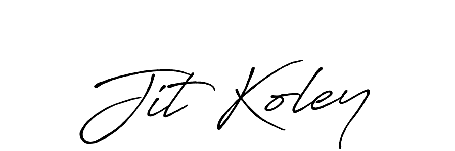 This is the best signature style for the Jit Koley name. Also you like these signature font (Antro_Vectra_Bolder). Mix name signature. Jit Koley signature style 7 images and pictures png