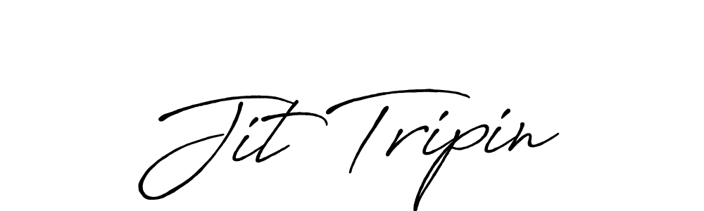 Design your own signature with our free online signature maker. With this signature software, you can create a handwritten (Antro_Vectra_Bolder) signature for name Jit Tripin. Jit Tripin signature style 7 images and pictures png