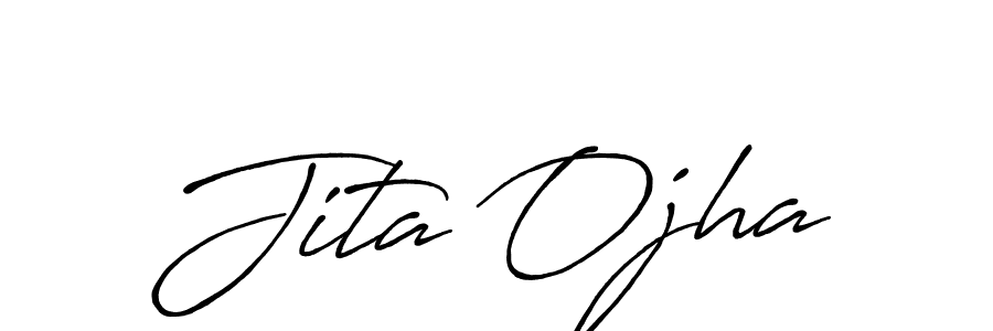 It looks lik you need a new signature style for name Jita Ojha. Design unique handwritten (Antro_Vectra_Bolder) signature with our free signature maker in just a few clicks. Jita Ojha signature style 7 images and pictures png