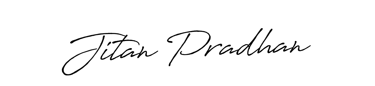 How to make Jitan Pradhan signature? Antro_Vectra_Bolder is a professional autograph style. Create handwritten signature for Jitan Pradhan name. Jitan Pradhan signature style 7 images and pictures png