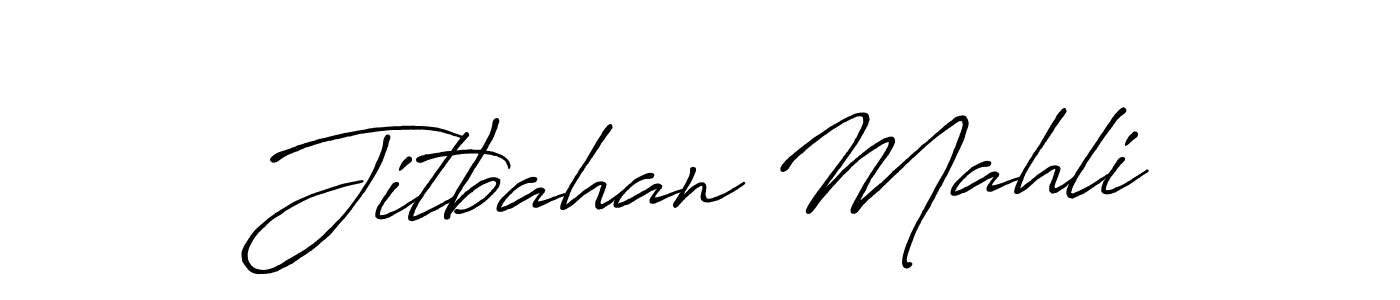 How to make Jitbahan Mahli signature? Antro_Vectra_Bolder is a professional autograph style. Create handwritten signature for Jitbahan Mahli name. Jitbahan Mahli signature style 7 images and pictures png