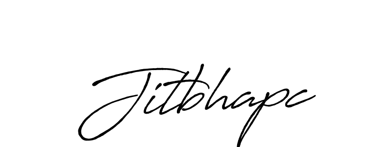Use a signature maker to create a handwritten signature online. With this signature software, you can design (Antro_Vectra_Bolder) your own signature for name Jitbhapc. Jitbhapc signature style 7 images and pictures png