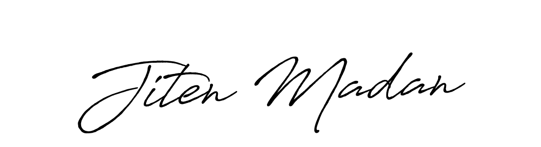 Make a short Jiten Madan signature style. Manage your documents anywhere anytime using Antro_Vectra_Bolder. Create and add eSignatures, submit forms, share and send files easily. Jiten Madan signature style 7 images and pictures png