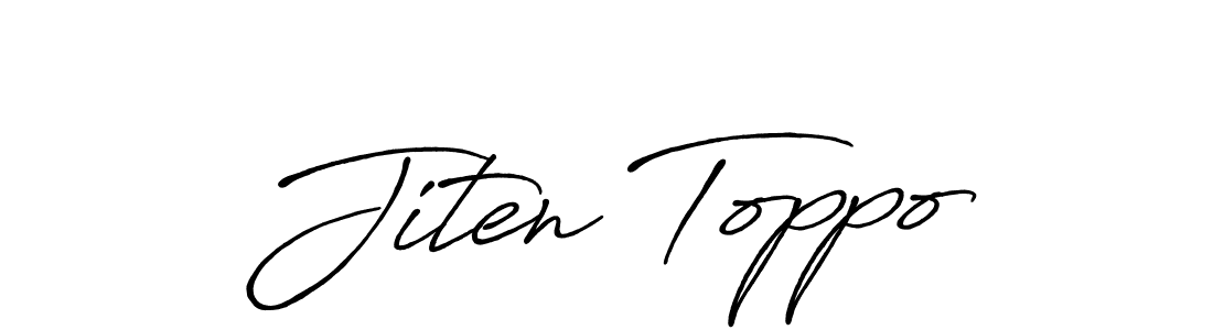 Once you've used our free online signature maker to create your best signature Antro_Vectra_Bolder style, it's time to enjoy all of the benefits that Jiten Toppo name signing documents. Jiten Toppo signature style 7 images and pictures png