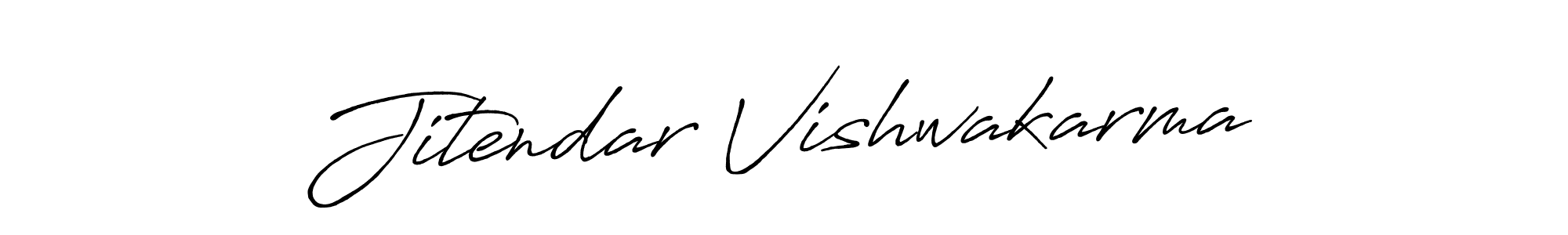 This is the best signature style for the Jitendar Vishwakarma name. Also you like these signature font (Antro_Vectra_Bolder). Mix name signature. Jitendar Vishwakarma signature style 7 images and pictures png