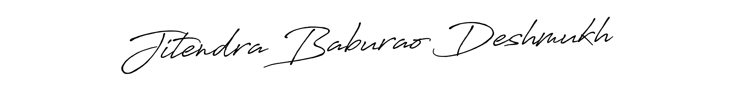 Also we have Jitendra Baburao Deshmukh name is the best signature style. Create professional handwritten signature collection using Antro_Vectra_Bolder autograph style. Jitendra Baburao Deshmukh signature style 7 images and pictures png