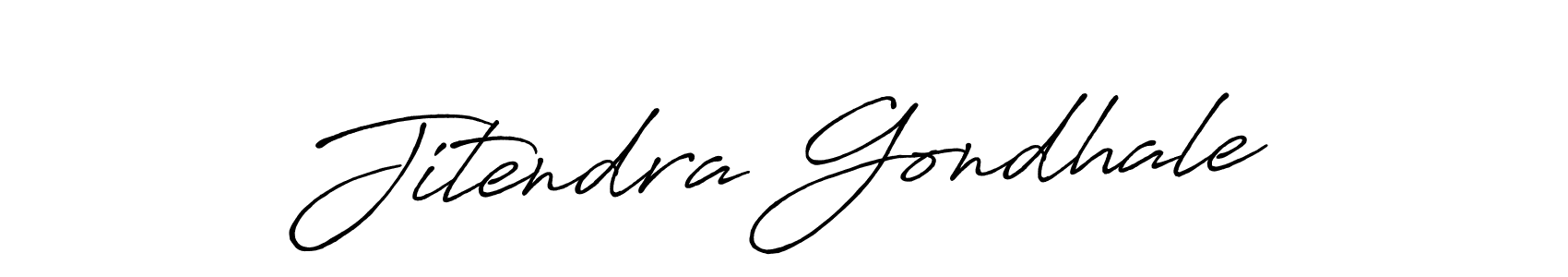 Antro_Vectra_Bolder is a professional signature style that is perfect for those who want to add a touch of class to their signature. It is also a great choice for those who want to make their signature more unique. Get Jitendra Gondhale name to fancy signature for free. Jitendra Gondhale signature style 7 images and pictures png