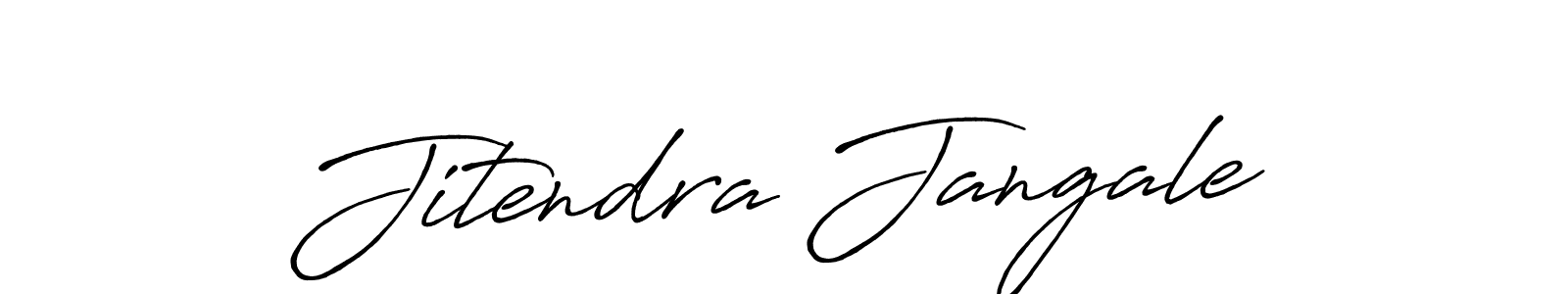 How to Draw Jitendra Jangale signature style? Antro_Vectra_Bolder is a latest design signature styles for name Jitendra Jangale. Jitendra Jangale signature style 7 images and pictures png