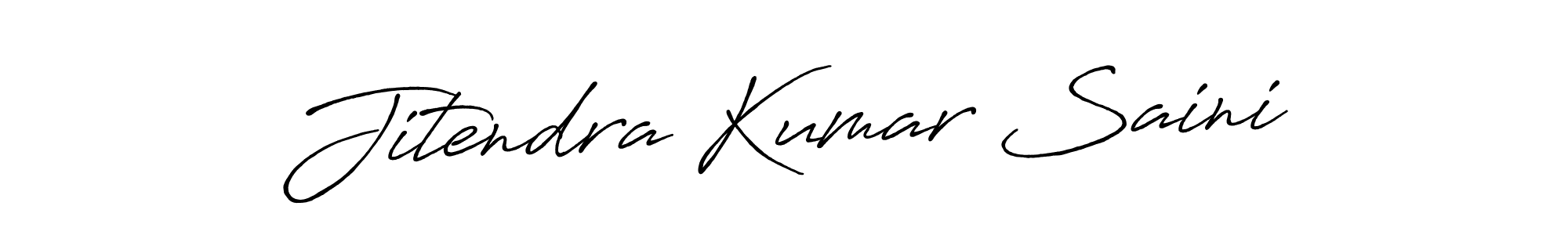Antro_Vectra_Bolder is a professional signature style that is perfect for those who want to add a touch of class to their signature. It is also a great choice for those who want to make their signature more unique. Get Jitendra Kumar Saini name to fancy signature for free. Jitendra Kumar Saini signature style 7 images and pictures png