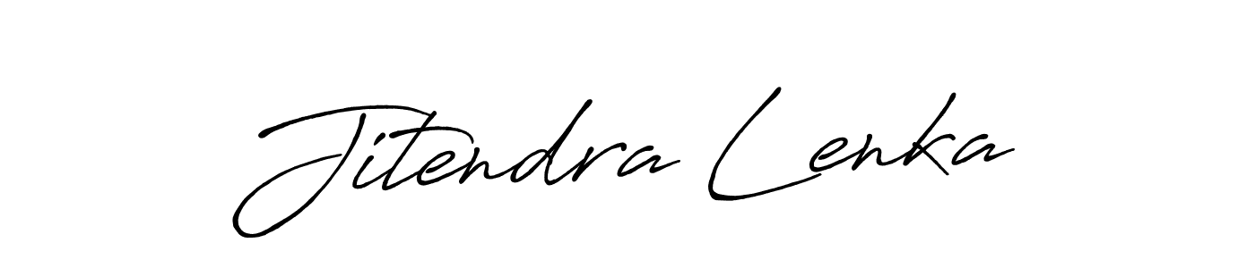 How to Draw Jitendra Lenka signature style? Antro_Vectra_Bolder is a latest design signature styles for name Jitendra Lenka. Jitendra Lenka signature style 7 images and pictures png