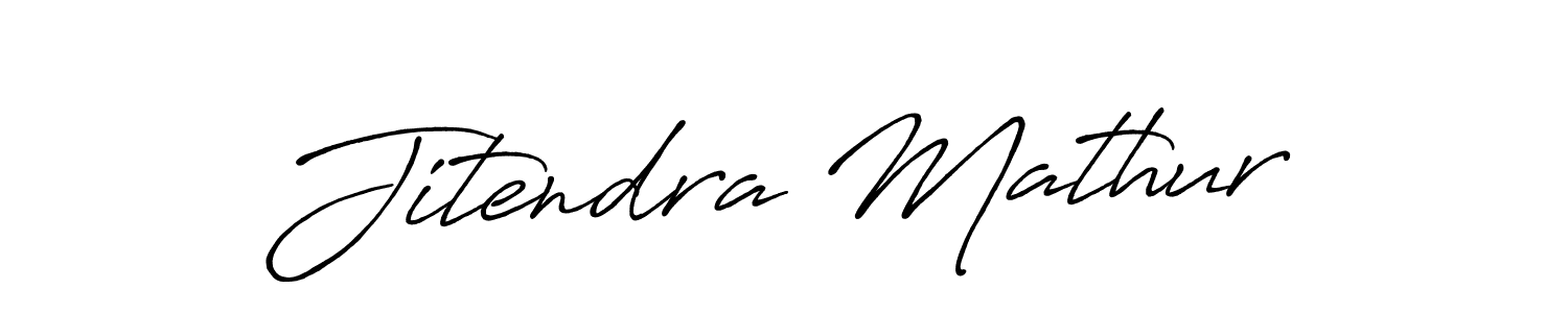 How to Draw Jitendra Mathur signature style? Antro_Vectra_Bolder is a latest design signature styles for name Jitendra Mathur. Jitendra Mathur signature style 7 images and pictures png