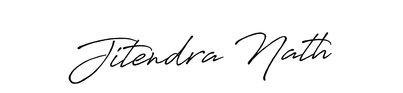 How to make Jitendra Nath signature? Antro_Vectra_Bolder is a professional autograph style. Create handwritten signature for Jitendra Nath name. Jitendra Nath signature style 7 images and pictures png