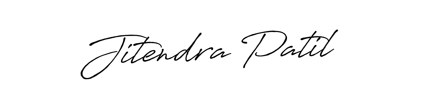 Use a signature maker to create a handwritten signature online. With this signature software, you can design (Antro_Vectra_Bolder) your own signature for name Jitendra Patil. Jitendra Patil signature style 7 images and pictures png