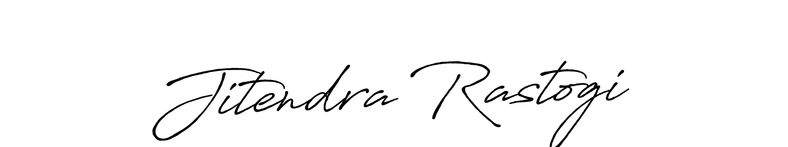 Antro_Vectra_Bolder is a professional signature style that is perfect for those who want to add a touch of class to their signature. It is also a great choice for those who want to make their signature more unique. Get Jitendra Rastogi name to fancy signature for free. Jitendra Rastogi signature style 7 images and pictures png