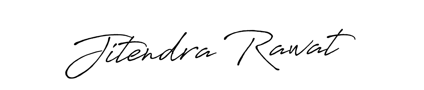 Also we have Jitendra Rawat name is the best signature style. Create professional handwritten signature collection using Antro_Vectra_Bolder autograph style. Jitendra Rawat signature style 7 images and pictures png