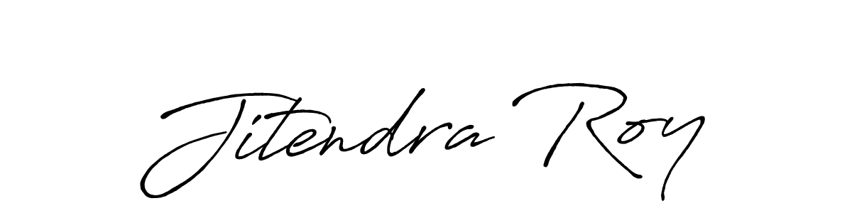 Also You can easily find your signature by using the search form. We will create Jitendra Roy name handwritten signature images for you free of cost using Antro_Vectra_Bolder sign style. Jitendra Roy signature style 7 images and pictures png